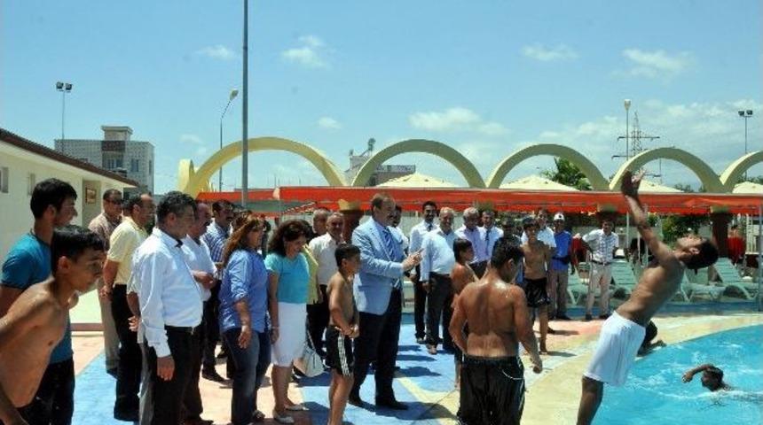 Akdeniz&rsquo;de Y&uuml;zme Havuzları A&ccedil;ıldı