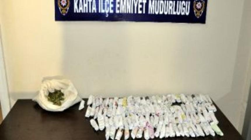 Kahta'da Satışa Hazır 910 Gram Esrar Ele Ge&ccedil;irildi