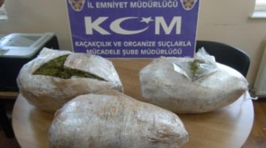 Erzurum&rsquo;da 11 Kilo 890 Gram Esrar Ele Ge&ccedil;irildi