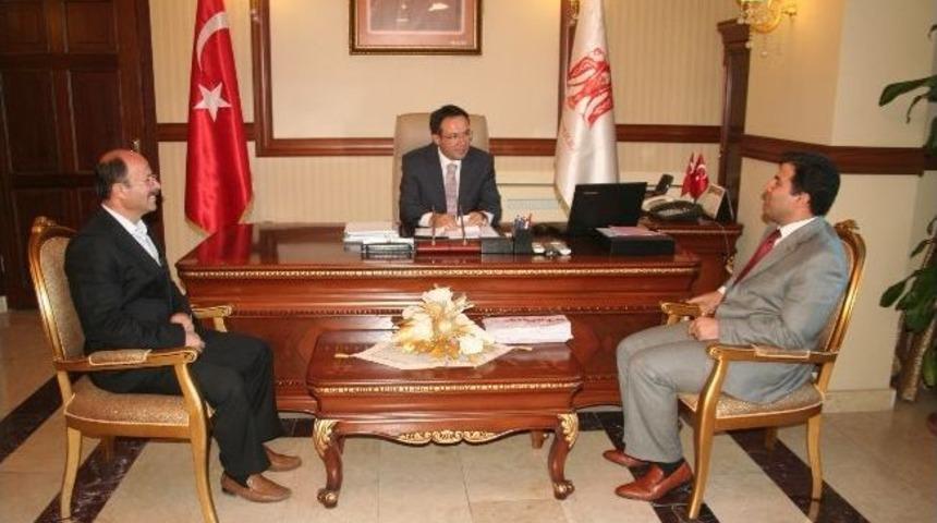 T&uuml;rkiye Gazetesi&rsquo;nden Vali Akdemir&rsquo;e Ziyaret