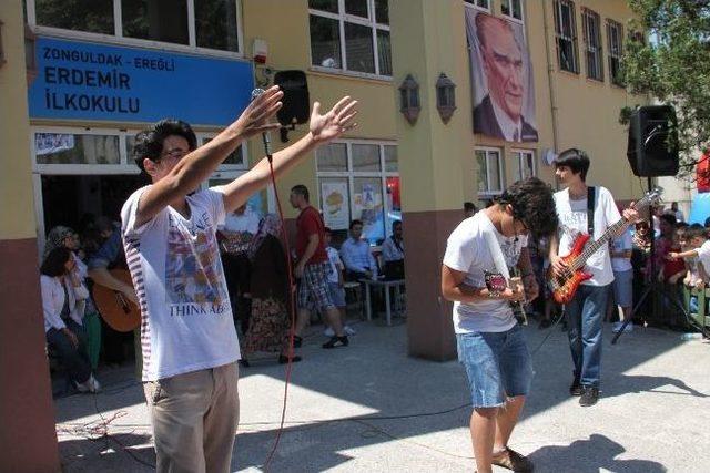 Erdemir İlköğretim Okulu’nda Bahar Şenliği Düzenlendi