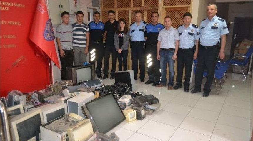 İskilip Polisi&rsquo;nden Yeşil Bir D&uuml;nyaya Destek