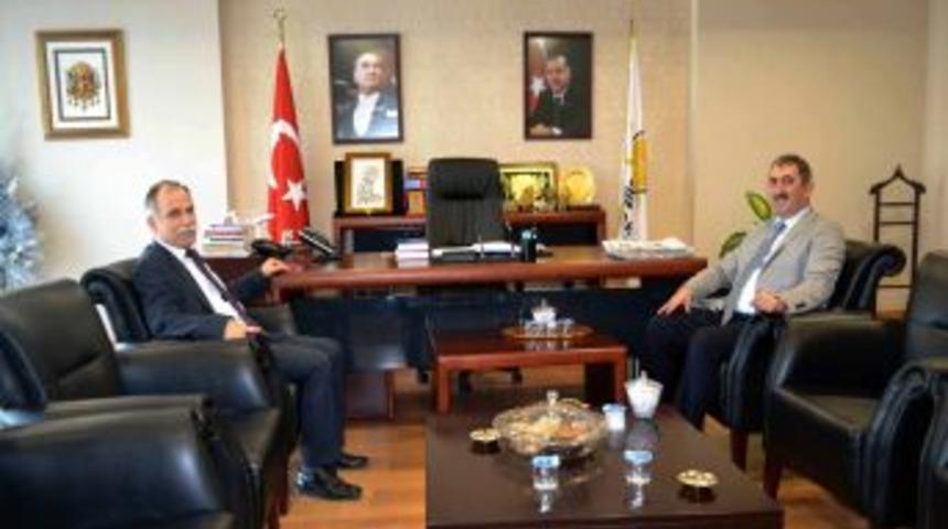 Rekt&ouml;r Akan'dan Başkan K&ouml;ktaş'a Nezaket Ziyareti