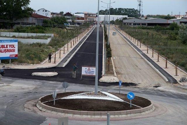 Erbakan Bulvarı&rsquo;nda Asfalt &Ccedil;alışması Başladı 2