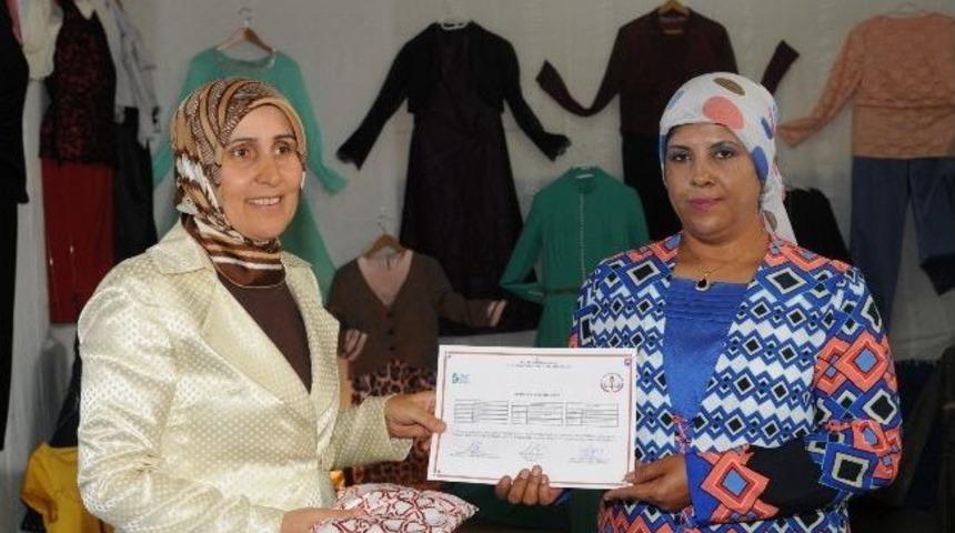 Kursiyerlerin Eserleri G&ouml;z Kamaştırıyor