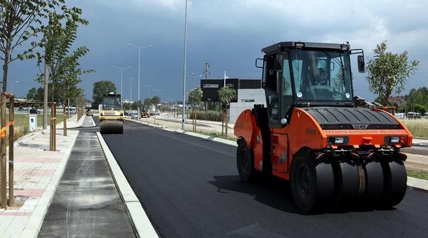 Erbakan Bulvarı'nda Asfaltlama &Ccedil;alışması Başladı