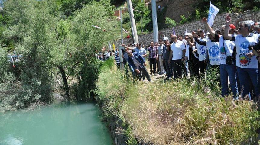 KESK Dersim Şubeler Platformu Greve Gitti