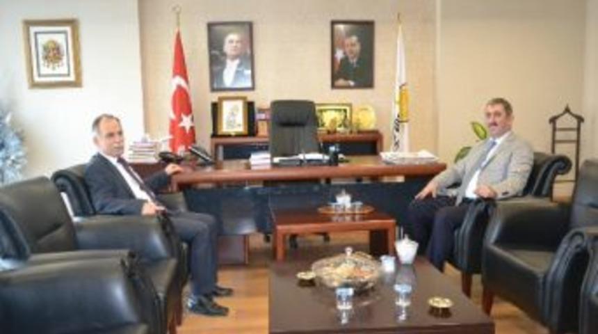 Rekt&ouml;r Akan'dan Başkan K&ouml;ktaş'a Ziyaret