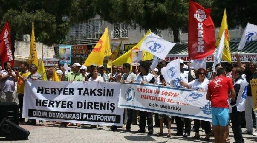 Didim&rsquo;de Eğitim Sendikaları 5 Haziran Grevinde