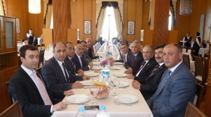 &Ccedil;orum Ticaret Borsası&rsquo;ndan Uslu&rsquo;ya Ziyaret