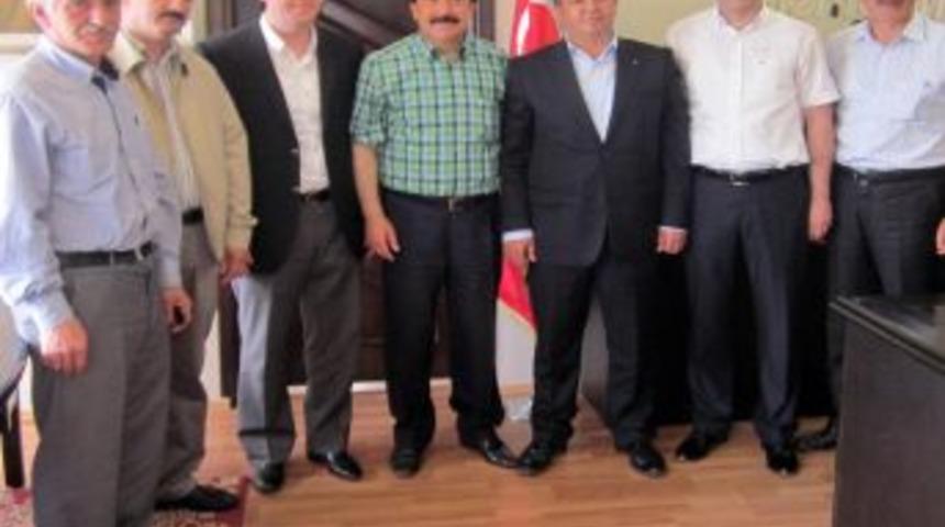 &Uuml;TB'den Belediye Başkanı Arpacıoğlu&rsquo;na Ziyaret