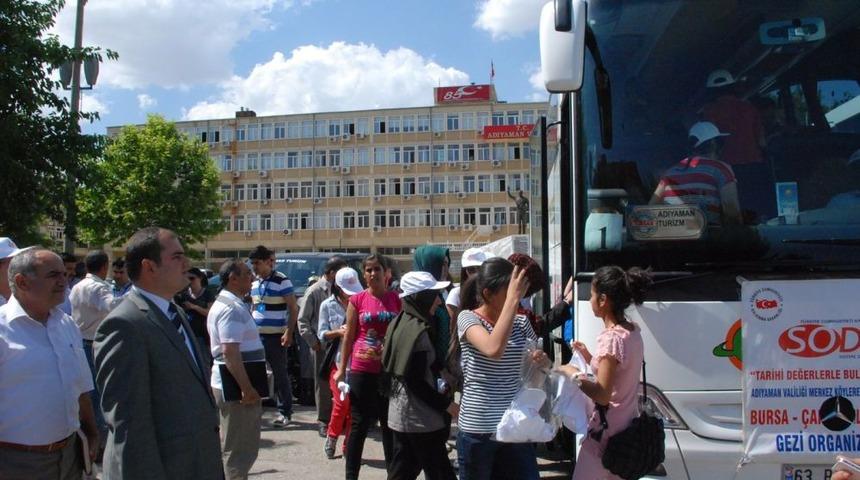 Adıyamanlı &Ouml;ğrenciler 3 Ili Gezecek