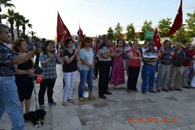 Dünya Çevre Günü, Urla’da Taksim’e Destek Olarak Kutlandı