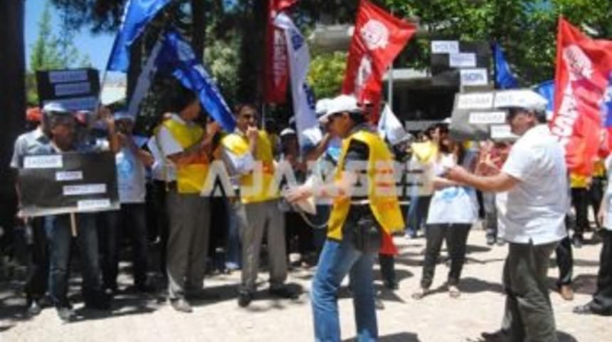 KESK Taksime destek verdi