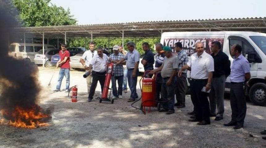 Alata Personeline Sivil Savunma Eğitimi