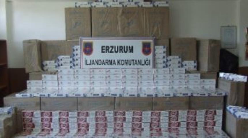 K&ouml;pr&uuml;k&ouml;y&rsquo;de 6 Bin 600 Paket Ka&ccedil;ak Sigara Ele Ge&ccedil;irildi