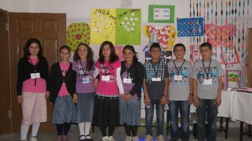 Narman Şehit Astsubay Soner &Ouml;z&uuml;bek Yatılı İlk&ouml;ğretim B&ouml;lge Okulu &Ouml;ğrencilerinden Yıl Sonu Sergisi