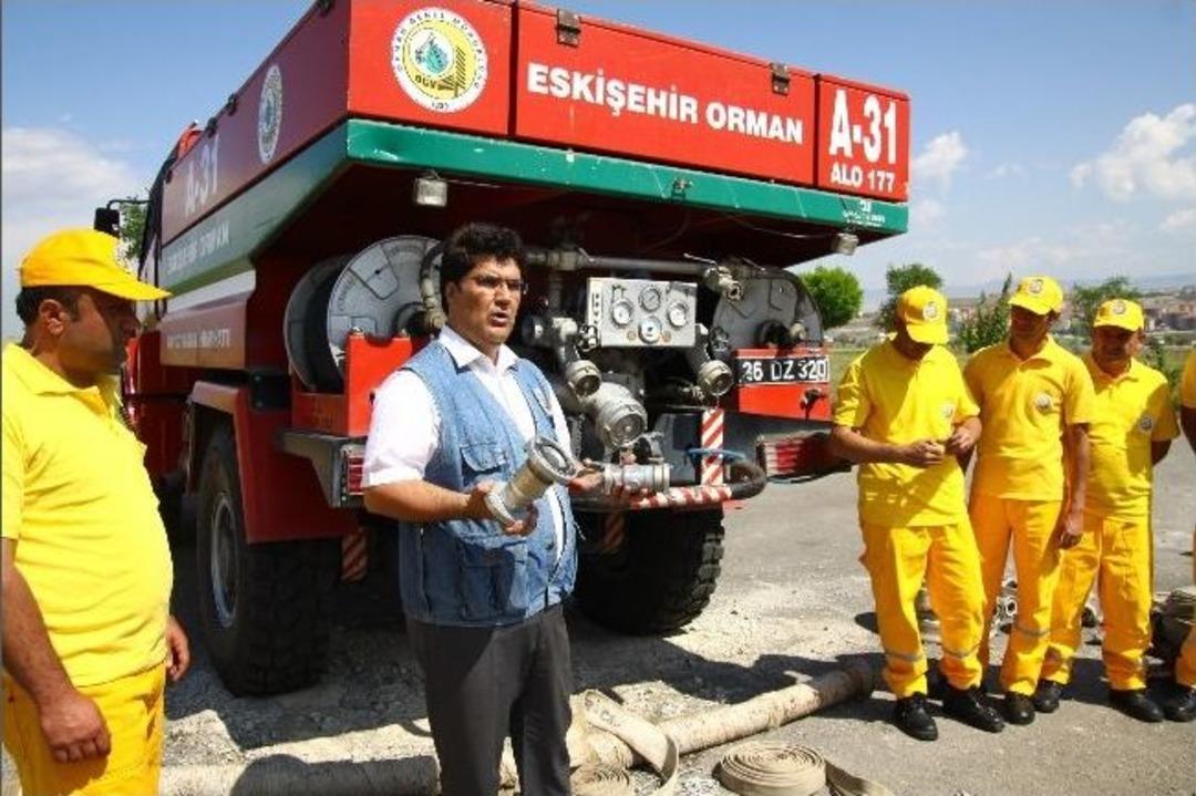 Orman Ekipleri Muhtemel Yangınlara Hazır