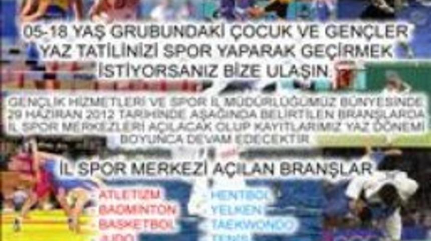 Bartın'da İl Spor Merkezi A&ccedil;ılacak