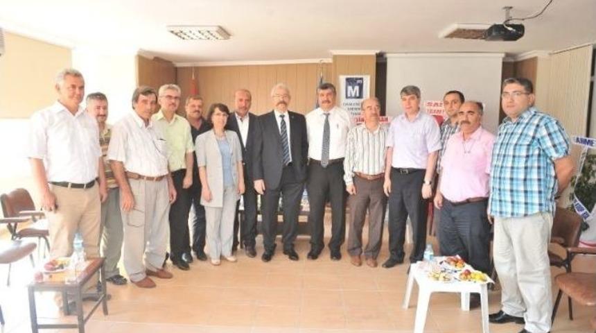 Cerrah'tan Muhasebeci Ve Mali M&uuml;şavirler Odasına Ziyaret