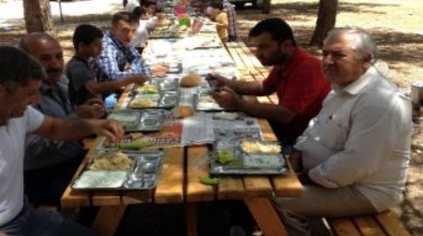 &Ccedil;emberlitaşlılar Piknikte Bir Araya Geldi