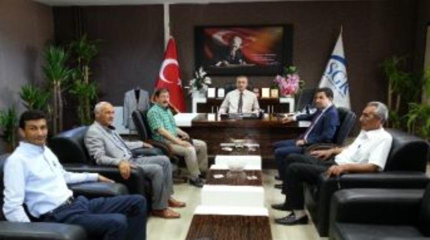 Başkan Yavuz&rsquo;dan Sgk İl M&uuml;d&uuml;r&uuml; Kılı&ccedil;&rsquo;a Ziyaret