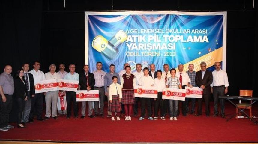Atık Pil Toplama Yarışması&rsquo;nın &Ouml;d&uuml;l T&ouml;reni Akm&rsquo;de Ger&ccedil;ekleştirildi