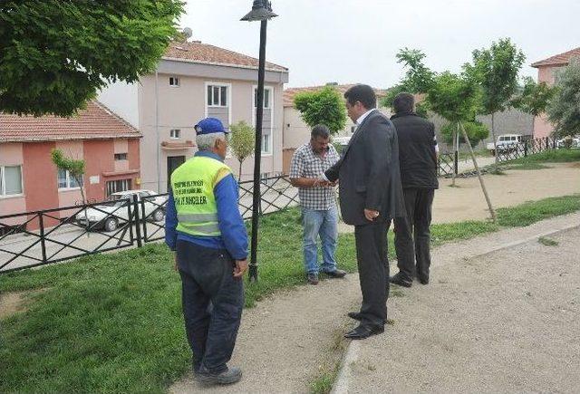 Bozüyük'te Yeşil Alan Çalışmaları