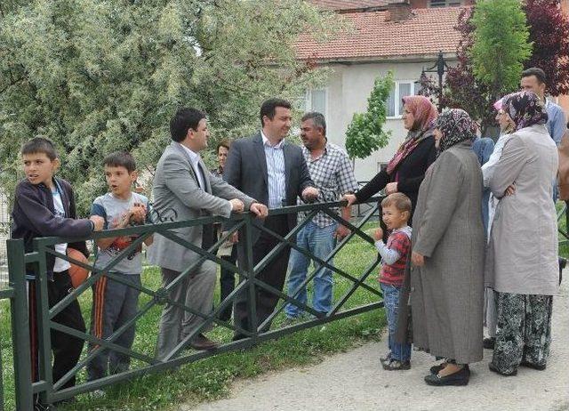 Bozüyük'te Yeşil Alan Çalışmaları