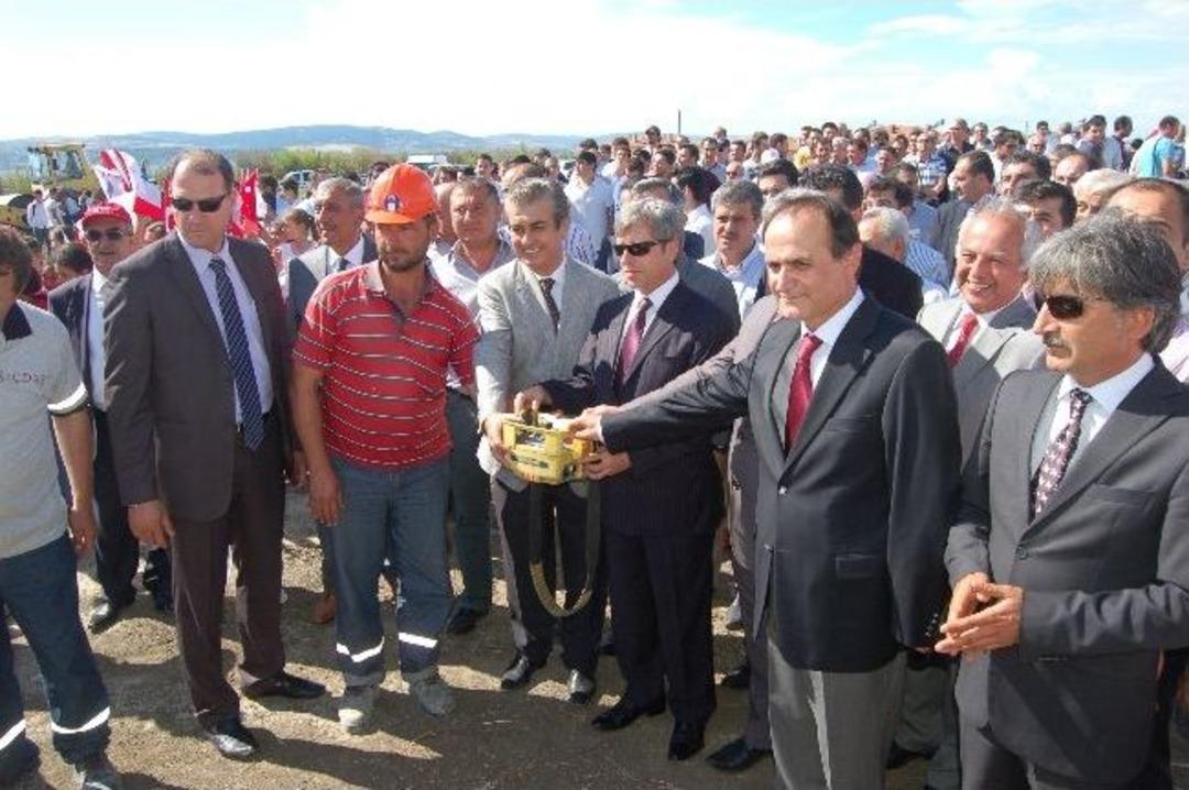 Lapseki End&uuml;stri Meslek Lisesinin Temeli Atıldı