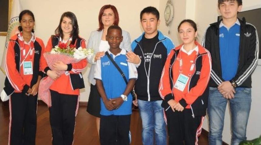 T&uuml;rk&ccedil;e Olimpiyat Komitesinden Başkan &Ccedil;er&ccedil;ioğlu&rsquo;na Ziyaret