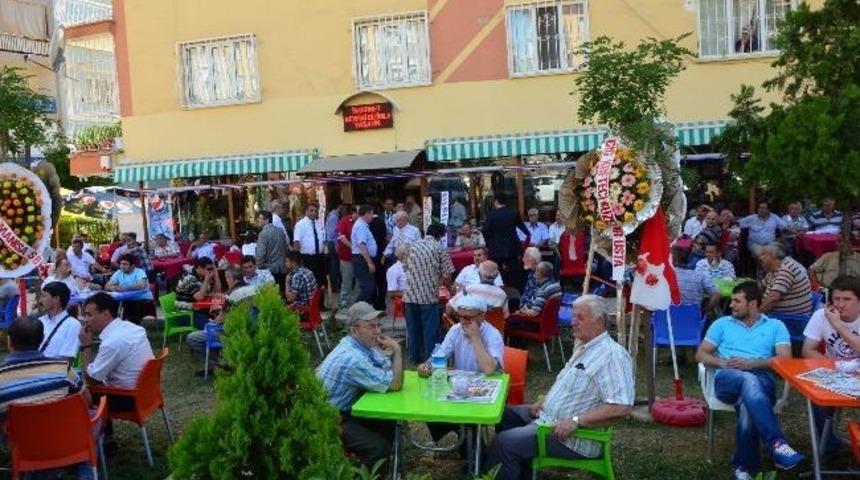 Başkan Erg&uuml;n Optimus Kafe&rsquo;yi A&ccedil;tı