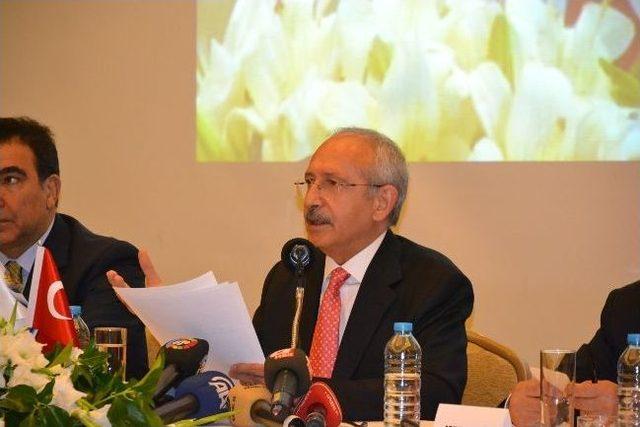 Chp Genel Başkanı Kılıçdaroğlu: 