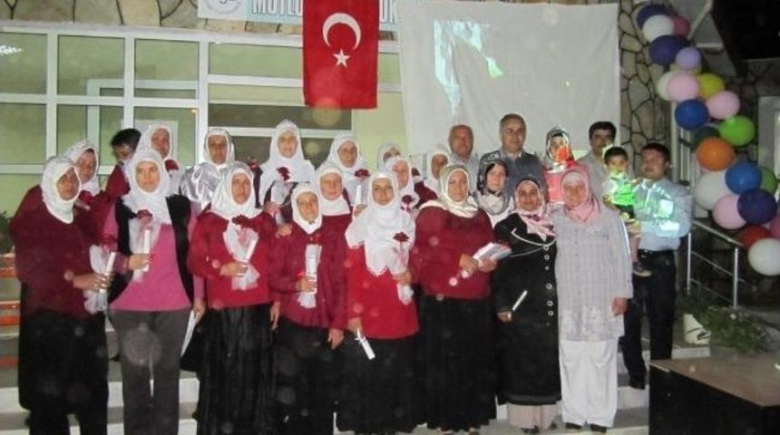 Mutlu Aile &Ccedil;ocuk Evinde Kur&rsquo;an Kursu Mezuniyet Sevinci