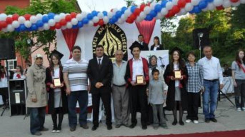 Alaplı Anadolu lisesi 91 mezun verdi