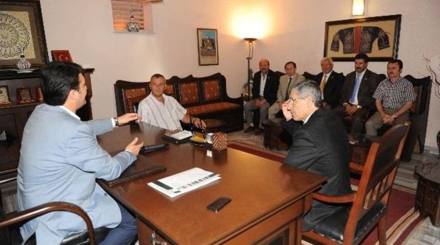 Muhtarlardan D&uuml;ndar&rsquo;a Ziyaret