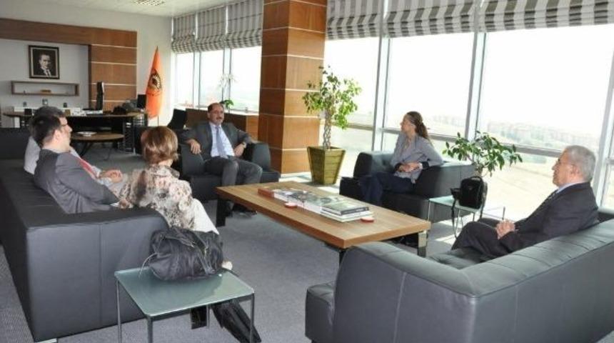 Bilal Kaafarani’den Rektör Şimşek’e Ziyaret