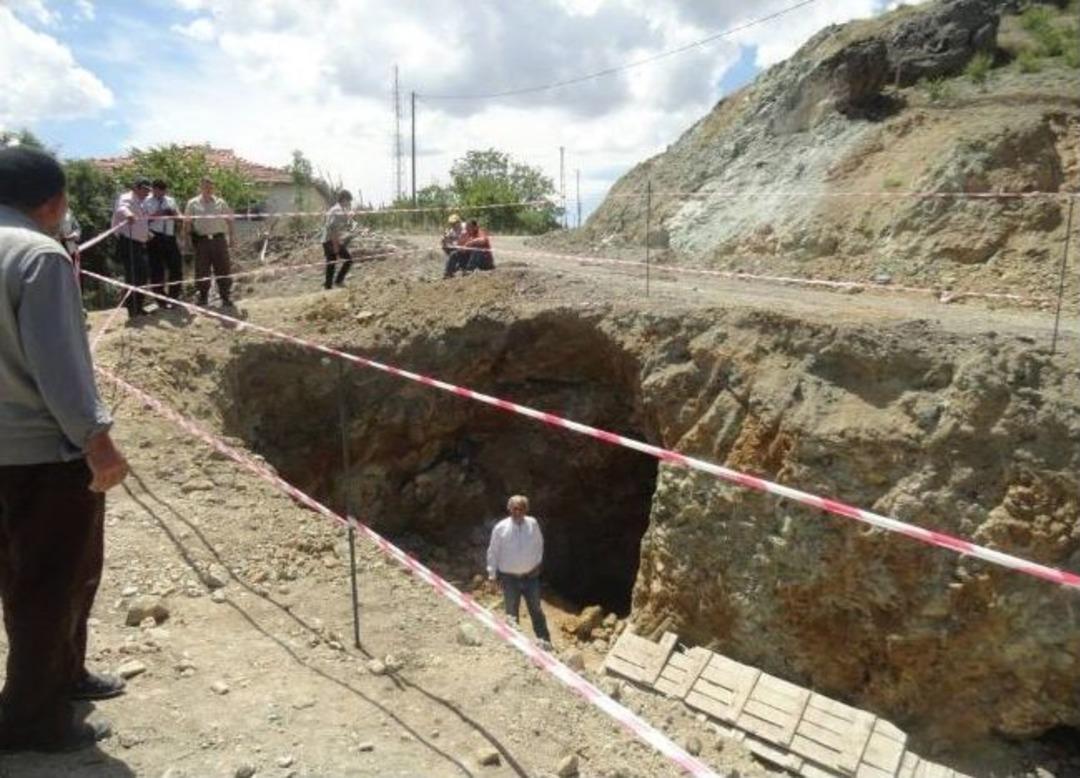 Boğazkale'de Yer Altı Şehri Bulundu