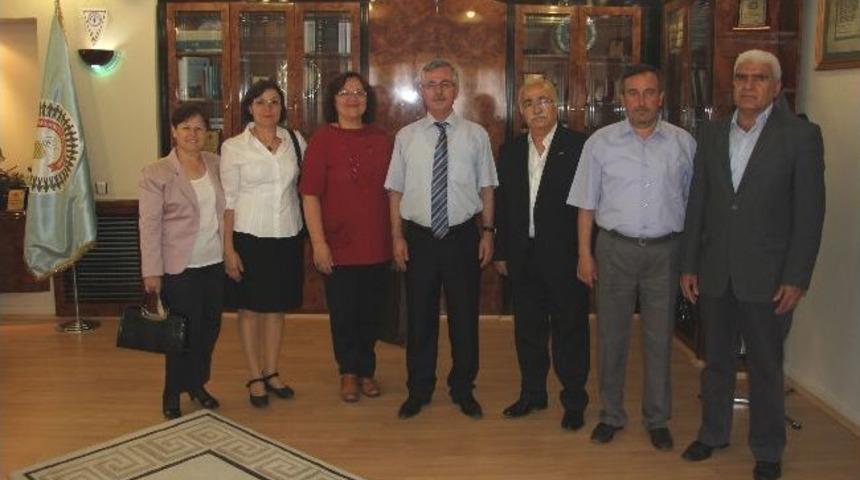 Add Kırklareli Şubesi&rsquo;nden Başkan &Ccedil;ağlayan&rsquo;a Ziyaret