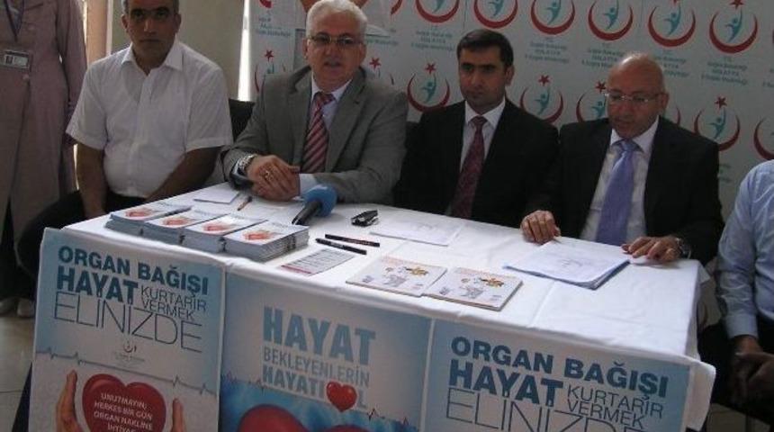 Malatya'da Organ Bağış Kampanyası