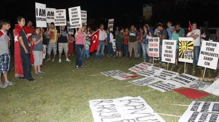 Sel&ccedil;uk'ta Gezi Parkı G&ouml;sterileri Devam Ediyor
