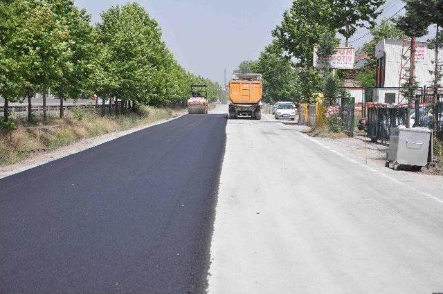 Bursa Caddesi Asfaltlanıyor 2