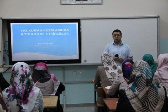 Sakarya Yaz Kur&rsquo;an Kurslarına Hazır 2