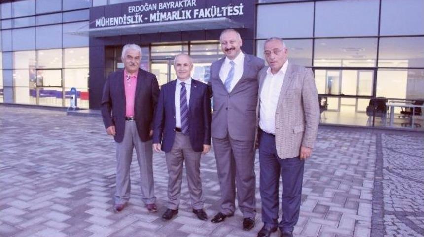 B&uuml;y&uuml;k&ccedil;ekmece Belediye Başkanı Hasan Akg&uuml;n&rsquo;den Avrasya &Uuml;niversitesi&rsquo;ne Ziyaret