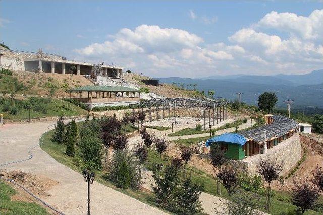 G&uuml;l Bah&ccedil;esi Tesis Yapımı Hızla Devam Ediyor 2