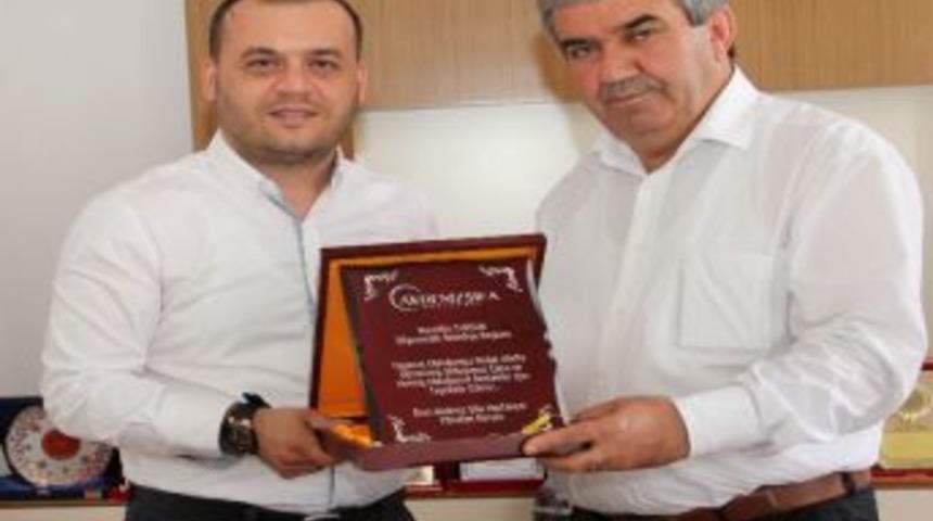 &Ouml;zel Akdeniz Şifa Hastanesi&rsquo;nden Başkan Tursun&rsquo;a Teşekk&uuml;r