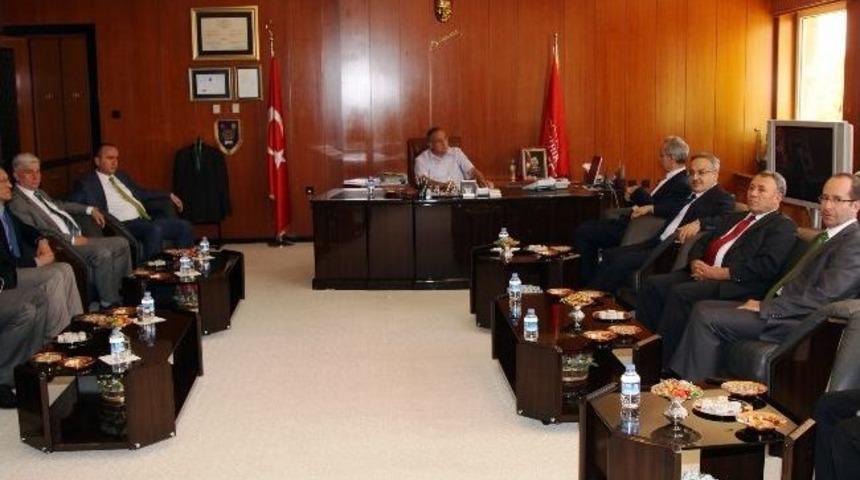 Rekabet Kurulu Başkan G&uuml;zelbey&rsquo;i Ziyaret Etti