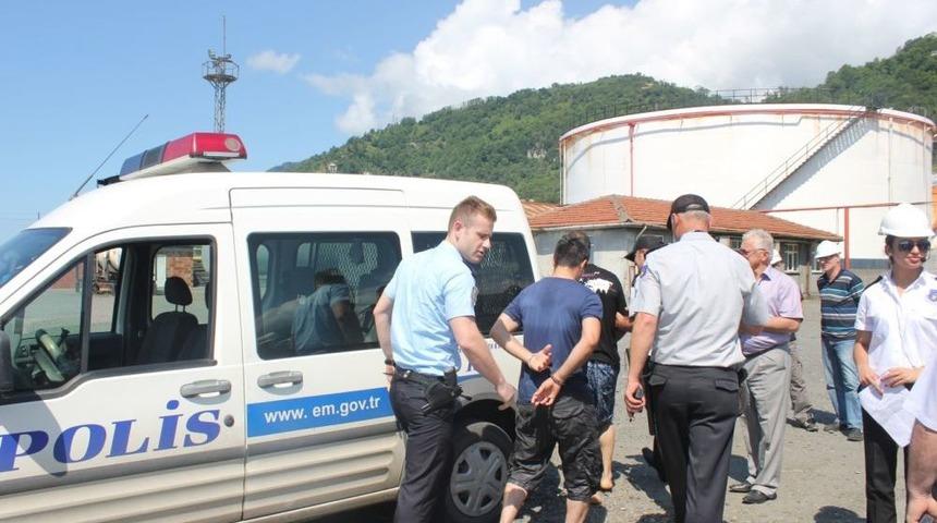 Hopa Limanı'nda Tatbikat