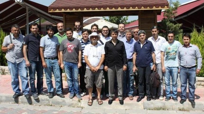 Teknik Direkt&ouml;r Erginer, Basın Mensuplarıyla Kahvaltıda Buluştu