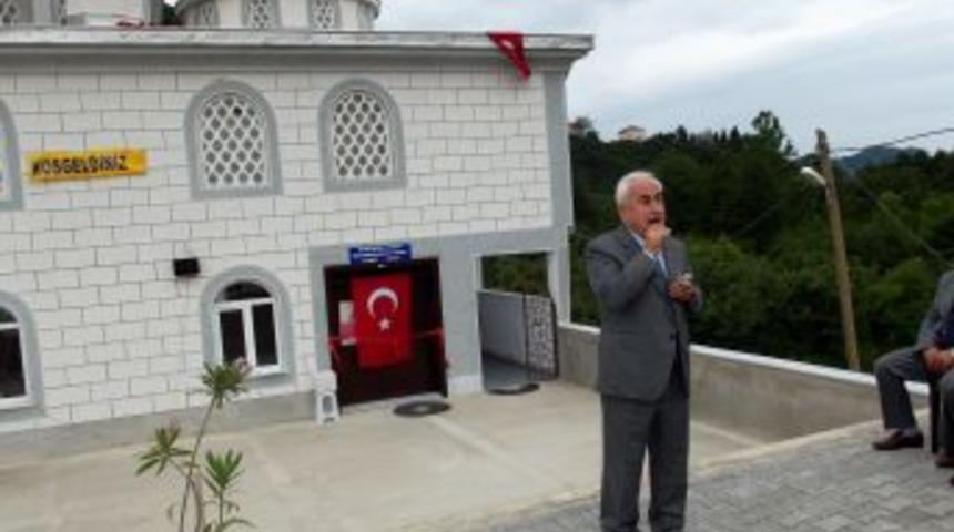 Tirebolu Kuskunlu K&ouml;y&uuml; Değirmensuyu Camii Hizmete A&ccedil;ıldı